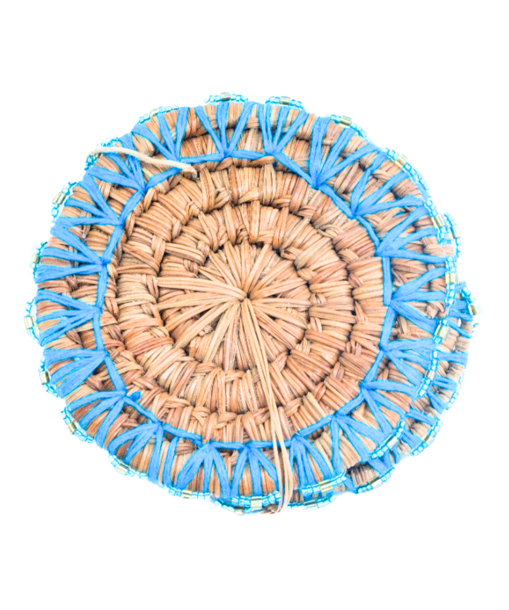 22-002 Small Tea Coasters with T +E 1