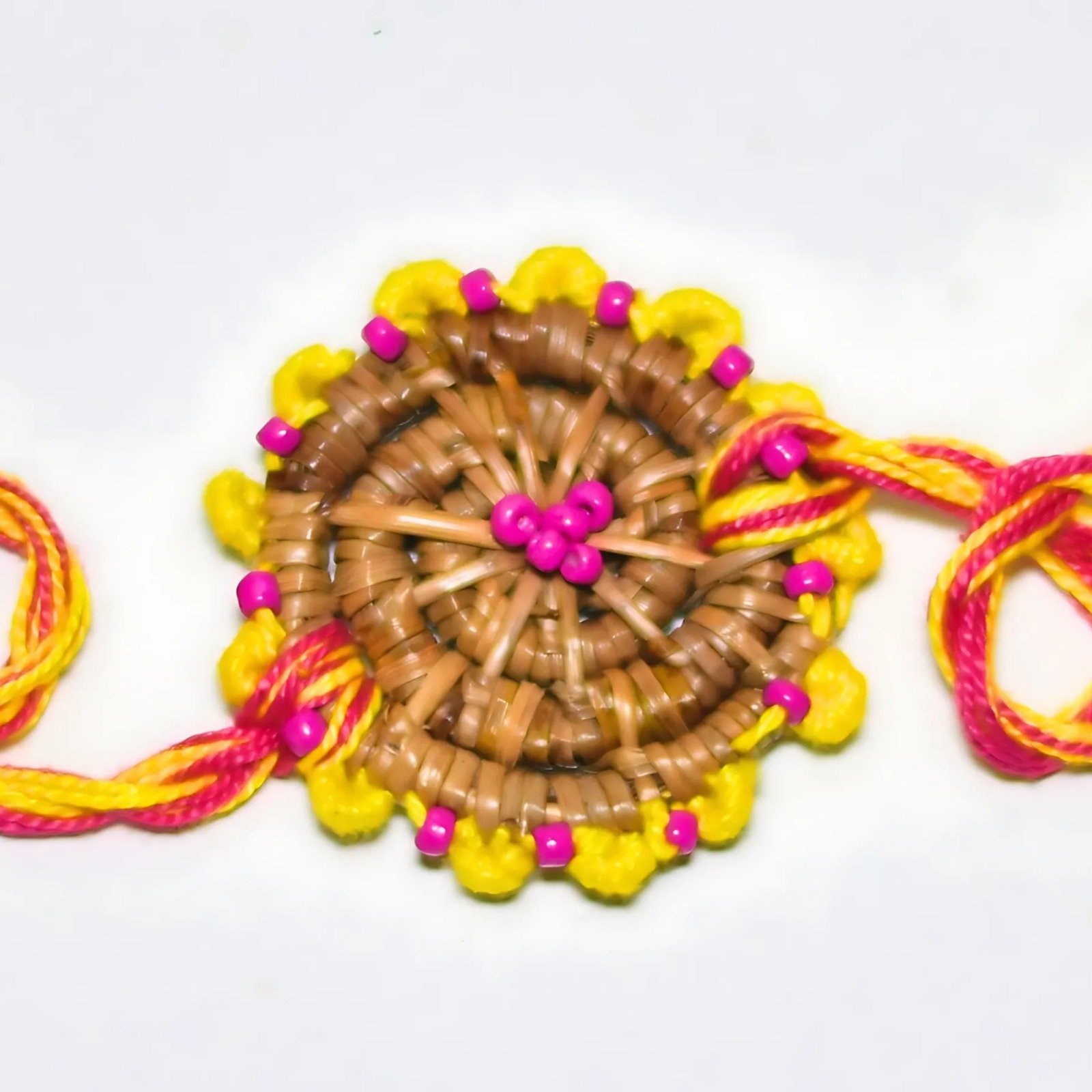 The OG Rakhi - Yellow and Pink