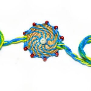 Chakri Rakhi Blue