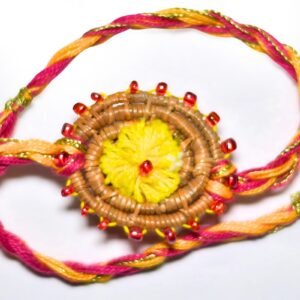 OG Rakhi Red and Yellow