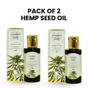 Hemp Seed Oil - 100 ML( Pack of 2)